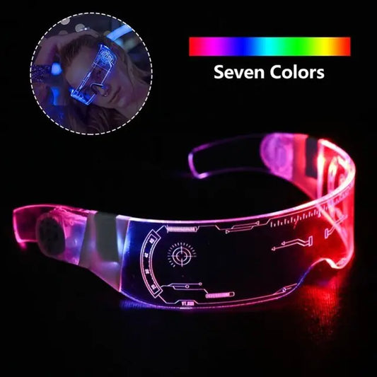 Gafas de fiesta de neón LED