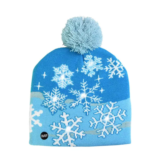 Gorro navideño LED