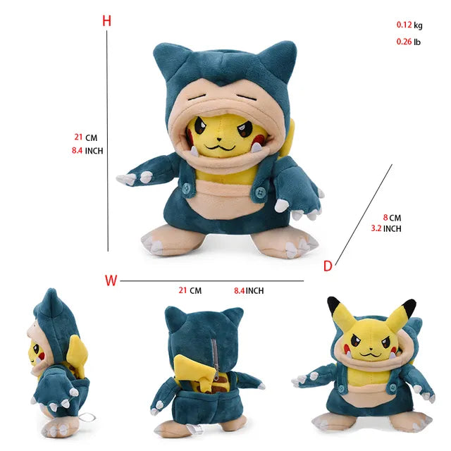 Peluche de juguete de Pokémon Pikachu