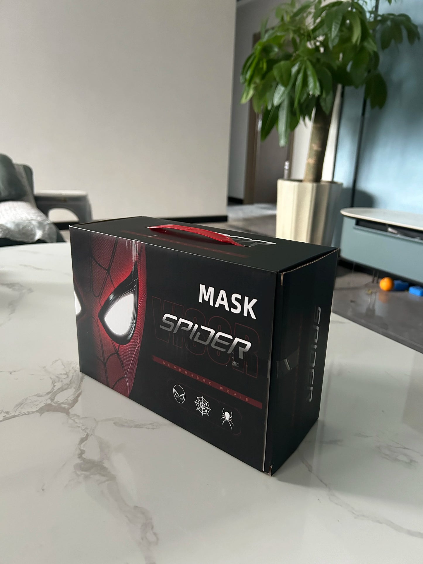 Spiderman Moving Eyes Mask