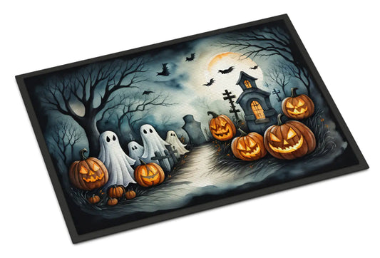 Ghosts Spooky Halloween Doormat