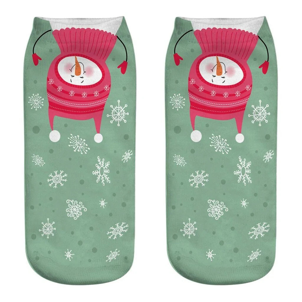 Calcetines navideños para mujer