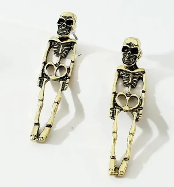 Skeleton Earrings