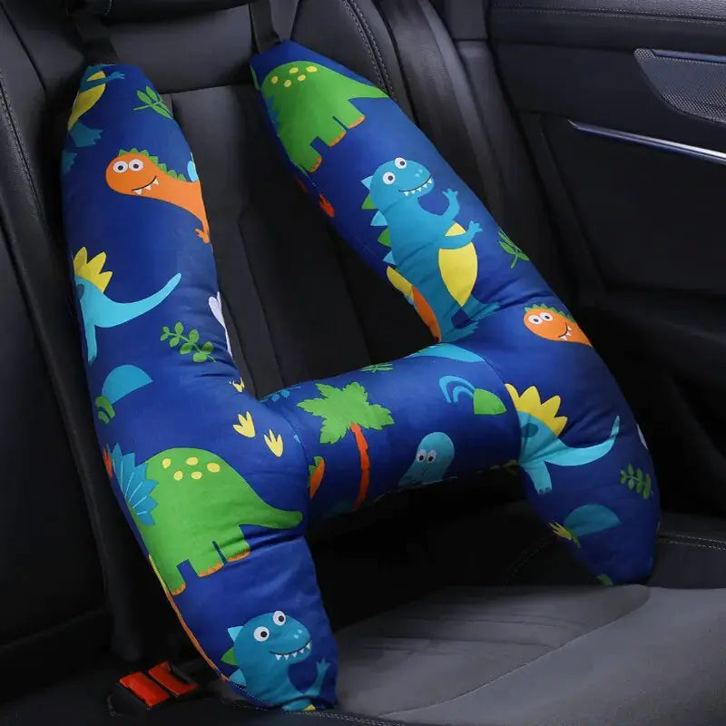 Almohada de viaje para niños en el coche