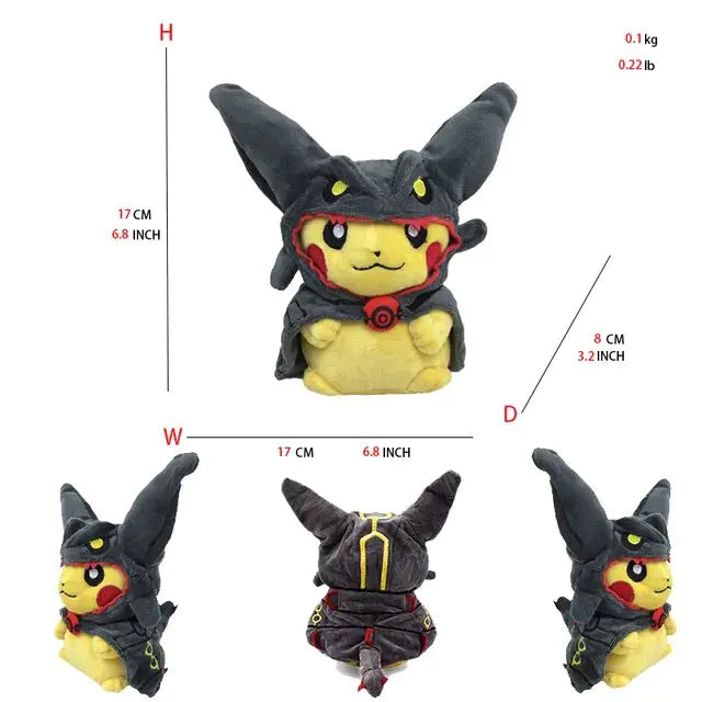 Peluche de juguete de Pokémon Pikachu