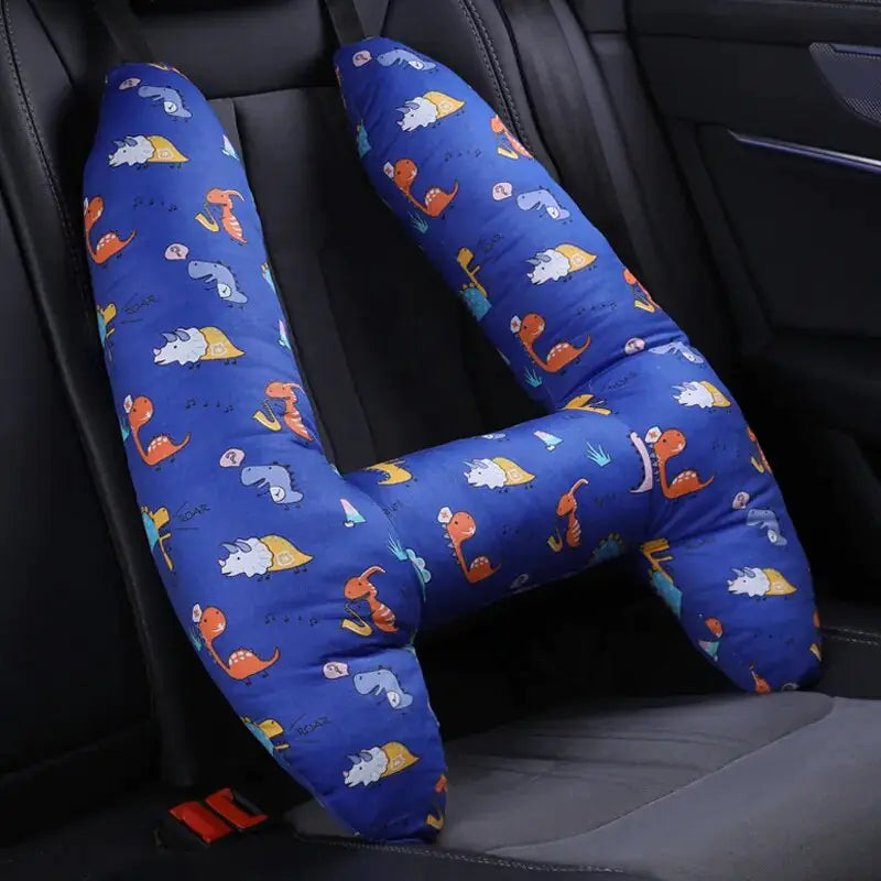 Almohada de viaje para niños en el coche