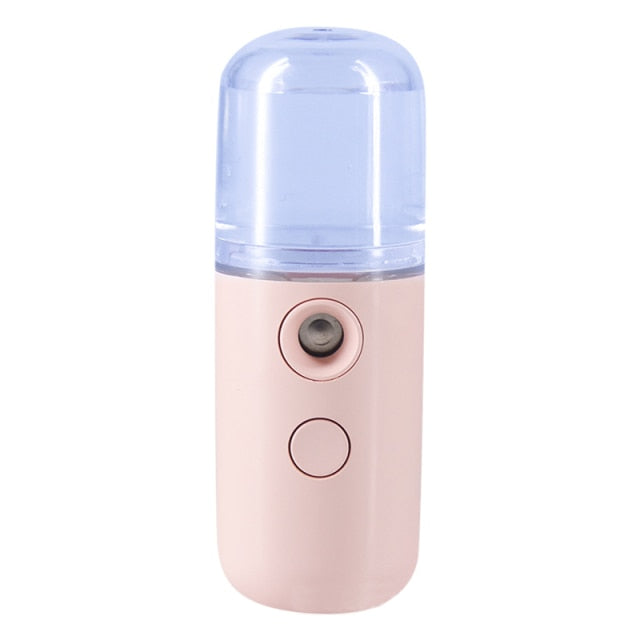 Pulverizador facial Nano Mist, instrumento de belleza, vaporizador facial USB, belleza hidratante