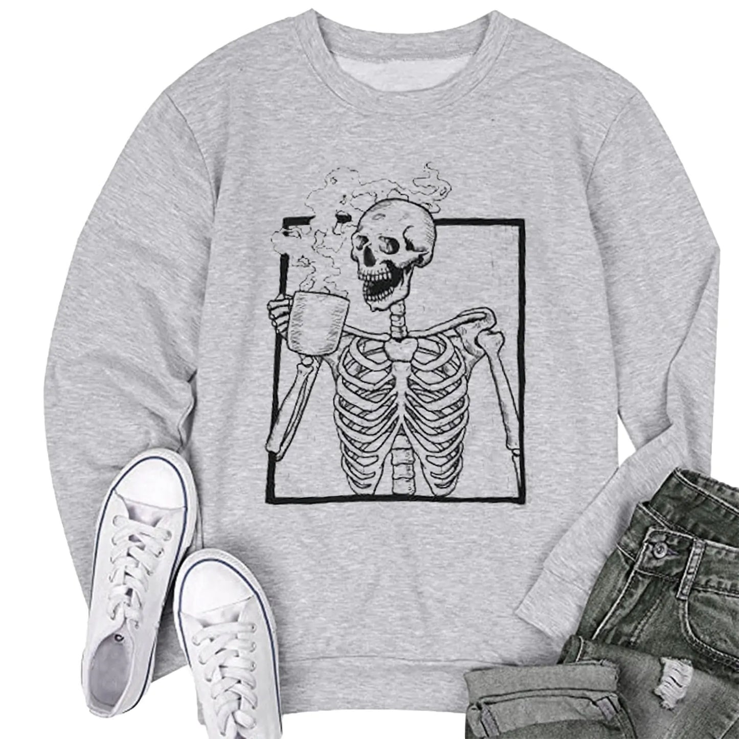 Halloween Skeleton Sweatshirt