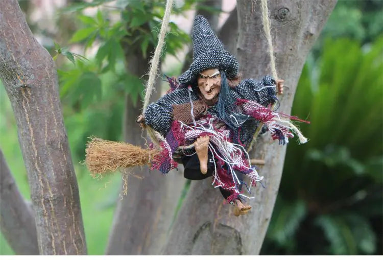 Hanging Witch Decor