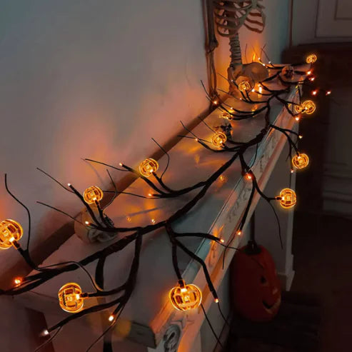 LED Halloween Pumpkin String Light