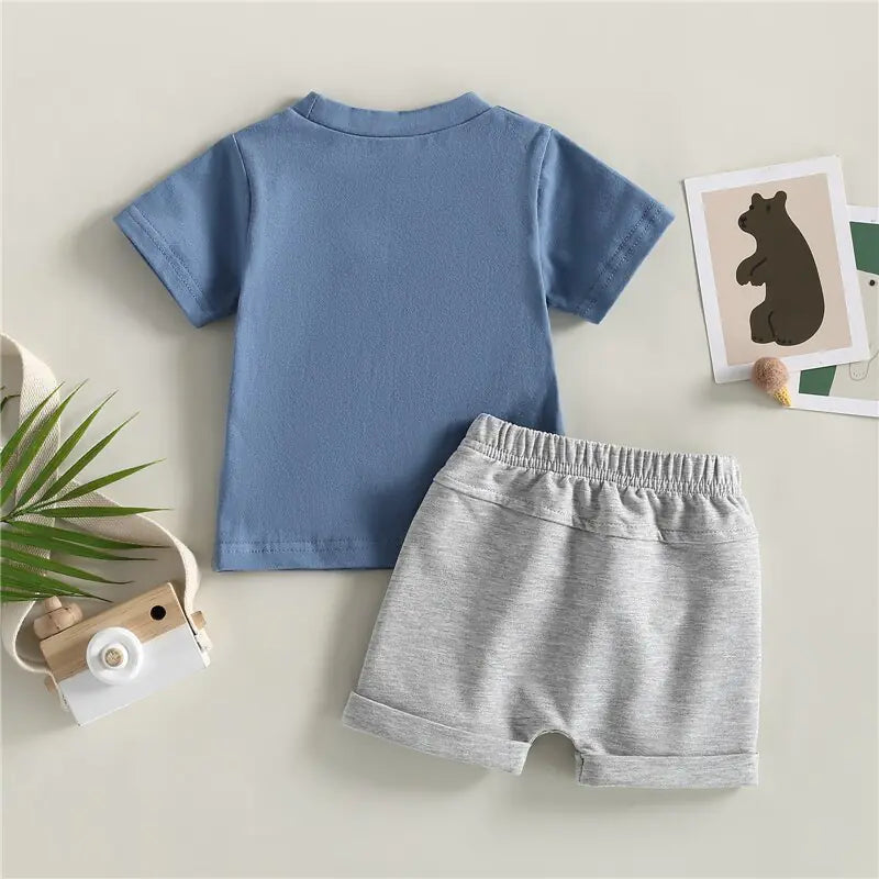 Conjunto de oso para bebé niño