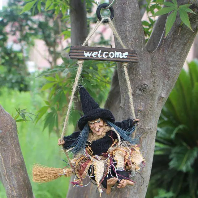 Hanging Witch Decor