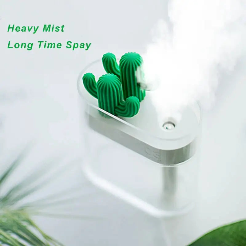 Clear Cactus Ultrasonic Humidifier 160ML