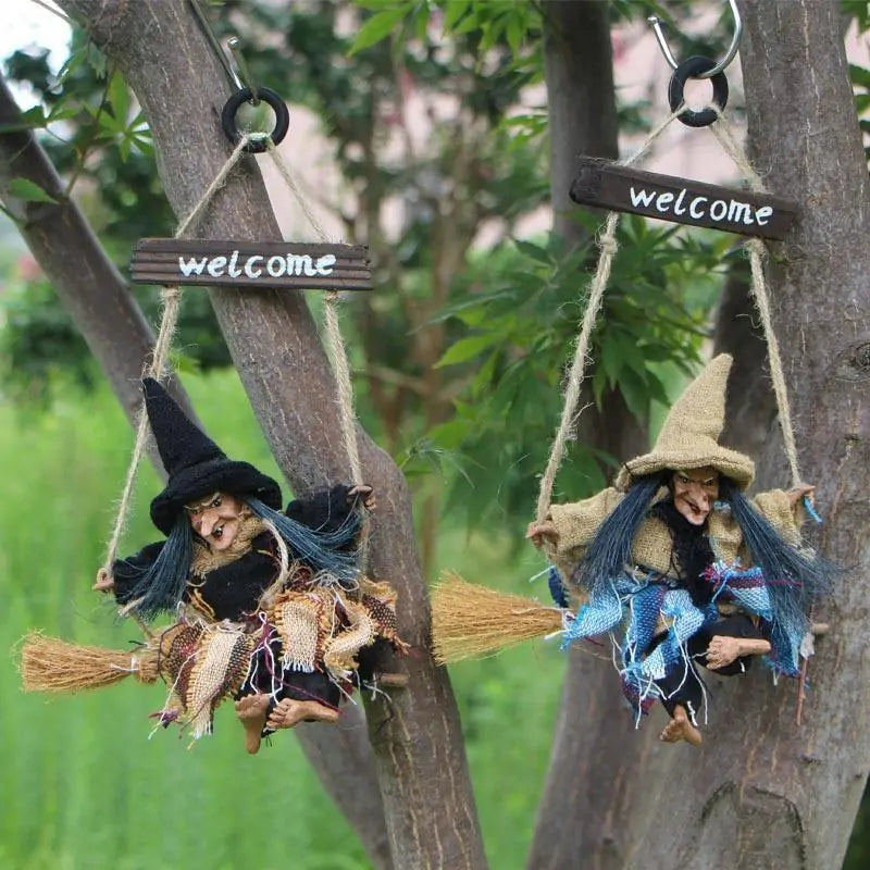 Hanging Witch Decor