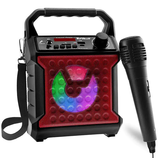 Risebass Portable Karaoke Machine with Microphone