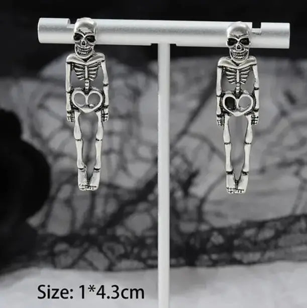 Skeleton Earrings