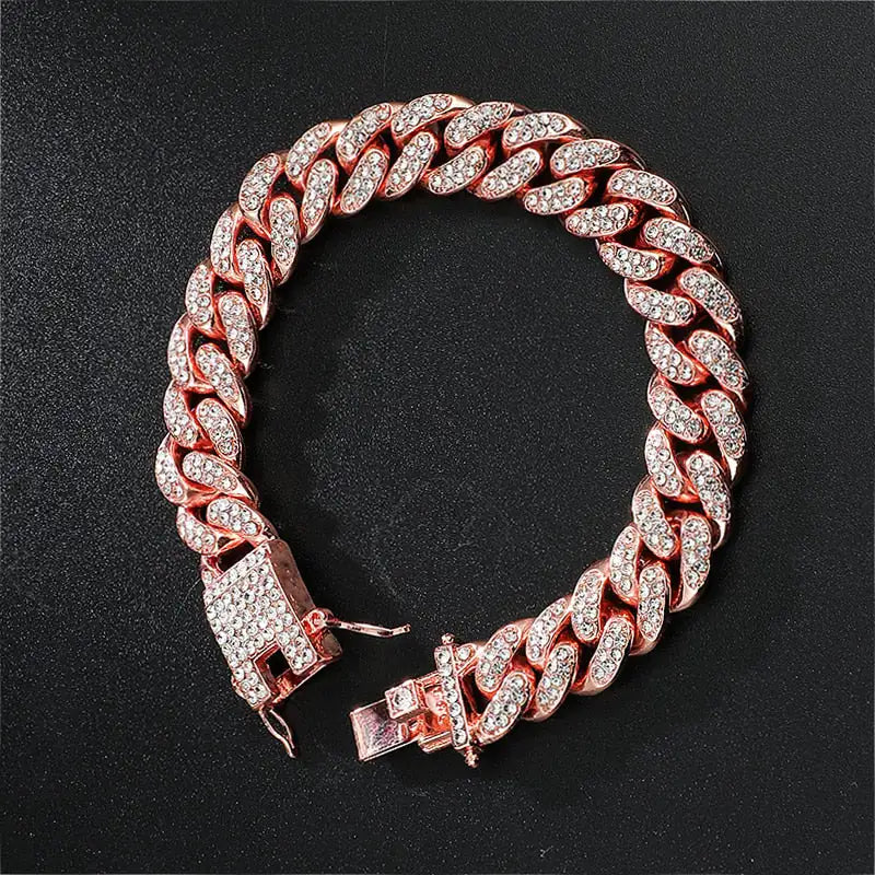 Pulseras de cadena de alta calidad para joyería de hombre