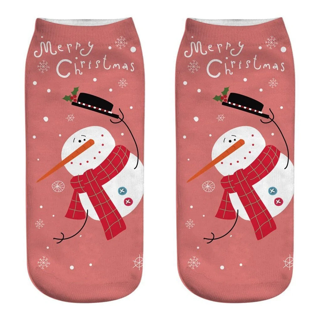 Calcetines navideños para mujer