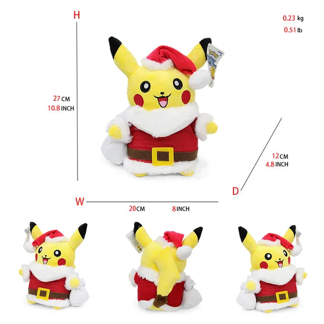 Peluche de juguete de Pokémon Pikachu