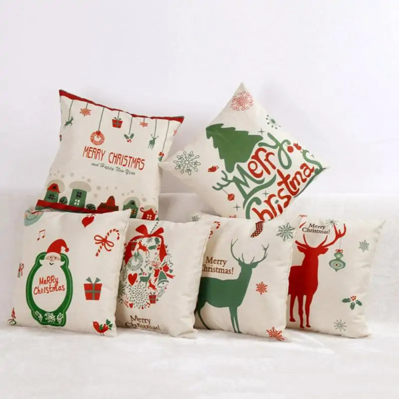 Fundas de almohada navideñas