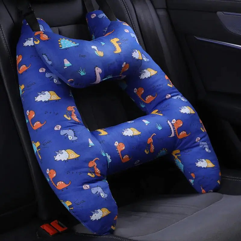 Almohada de viaje para niños en el coche