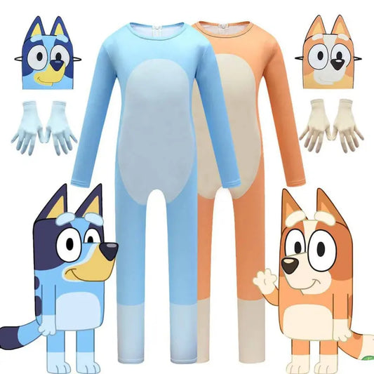 Kids Bluey & Bingo Costumes