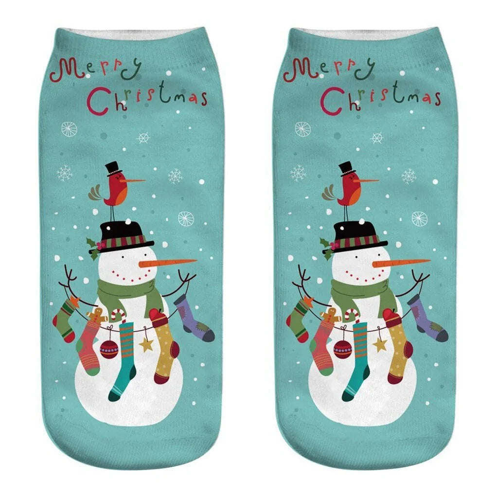 Calcetines navideños para mujer