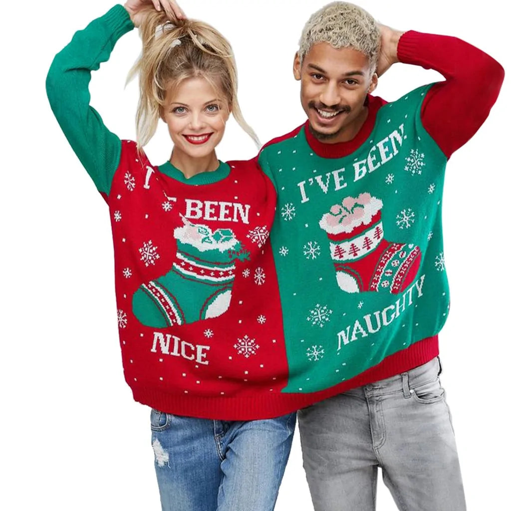 Christmas Couple's Novelty Sweater