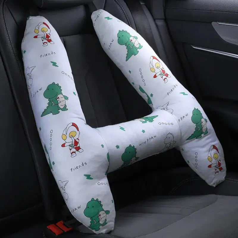 Almohada de viaje para niños en el coche