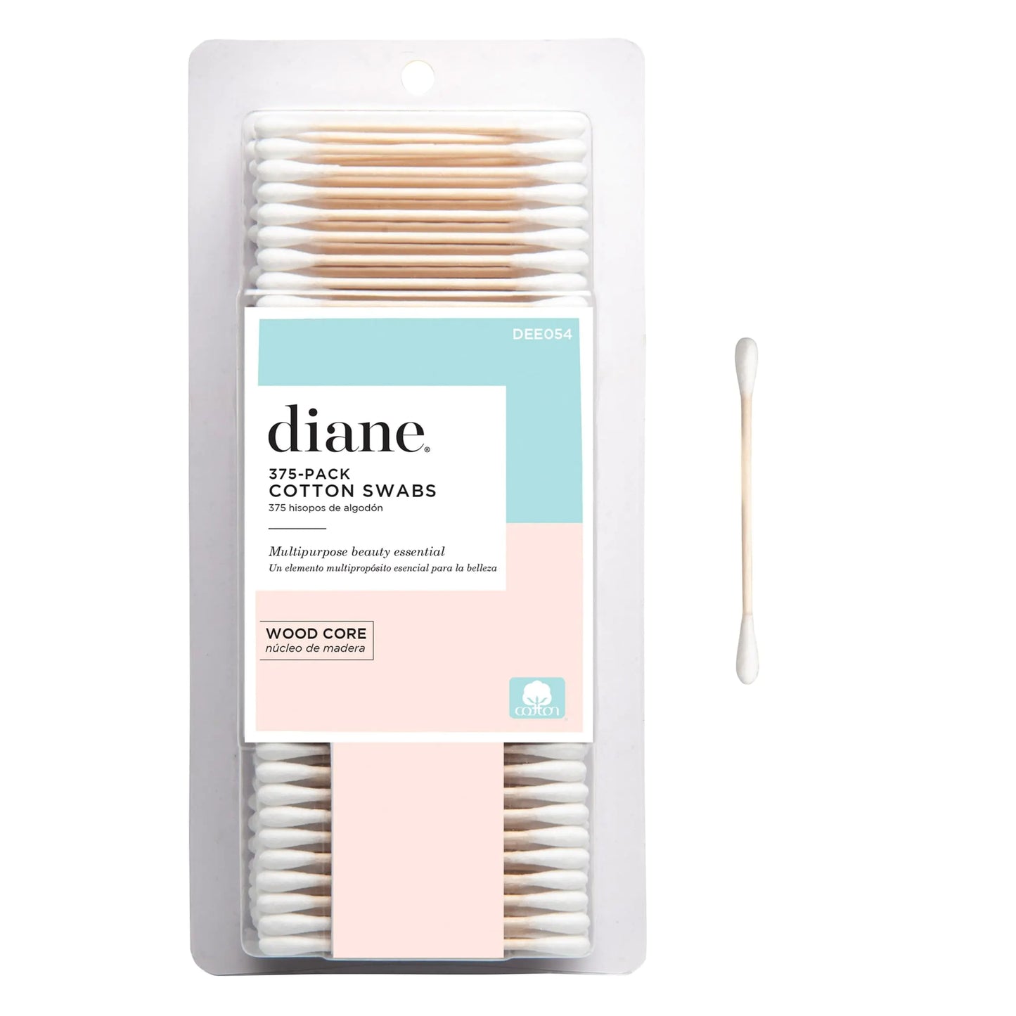 Diane Cotton Swabs 375 ct. 1-Pack