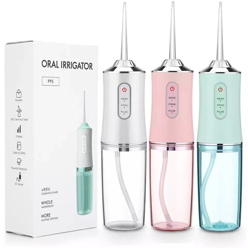 Limpiador dental irrigador a prueba de agua