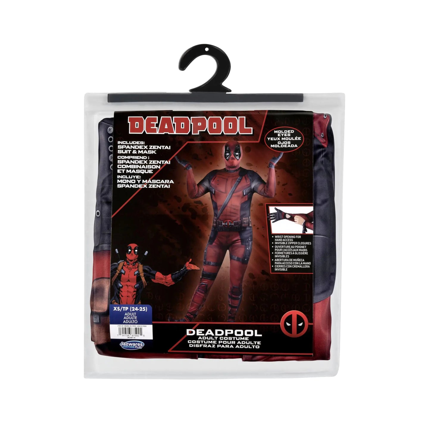 MARVEL Deadpool Official Adult Halloween Costume