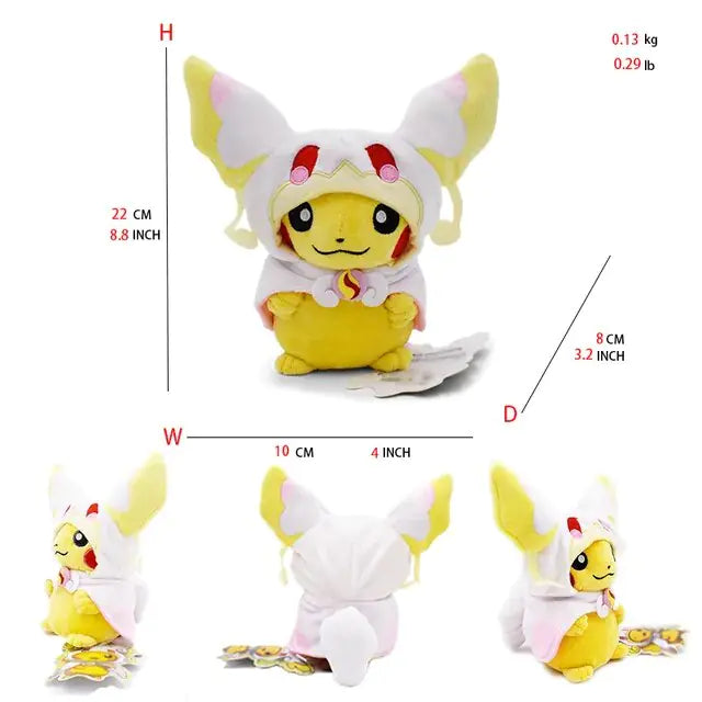 Peluche de juguete de Pokémon Pikachu